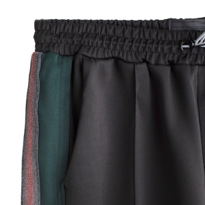 Jungles Jungles Weave Panel Pants Black Green