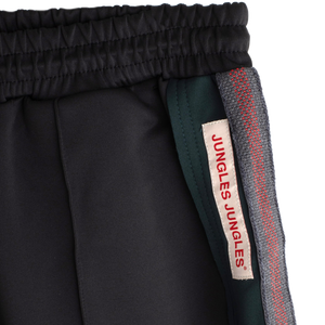 Jungles Jungles Weave Panel Pants Black Green