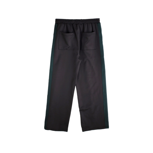Jungles Jungles Weave Panel Pants Black Green