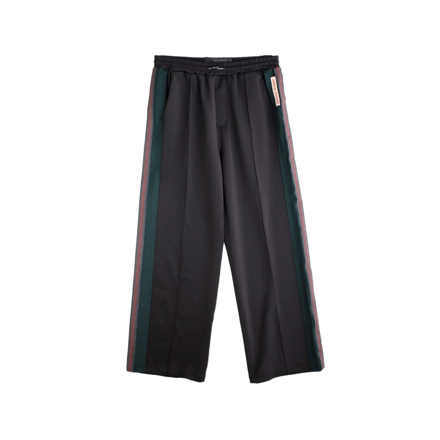 Jungles Jungles Weave Panel Pants Black Green