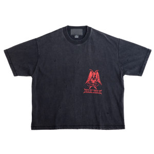 Jungles Jungles Wellness Distressed Tee Vintage Black