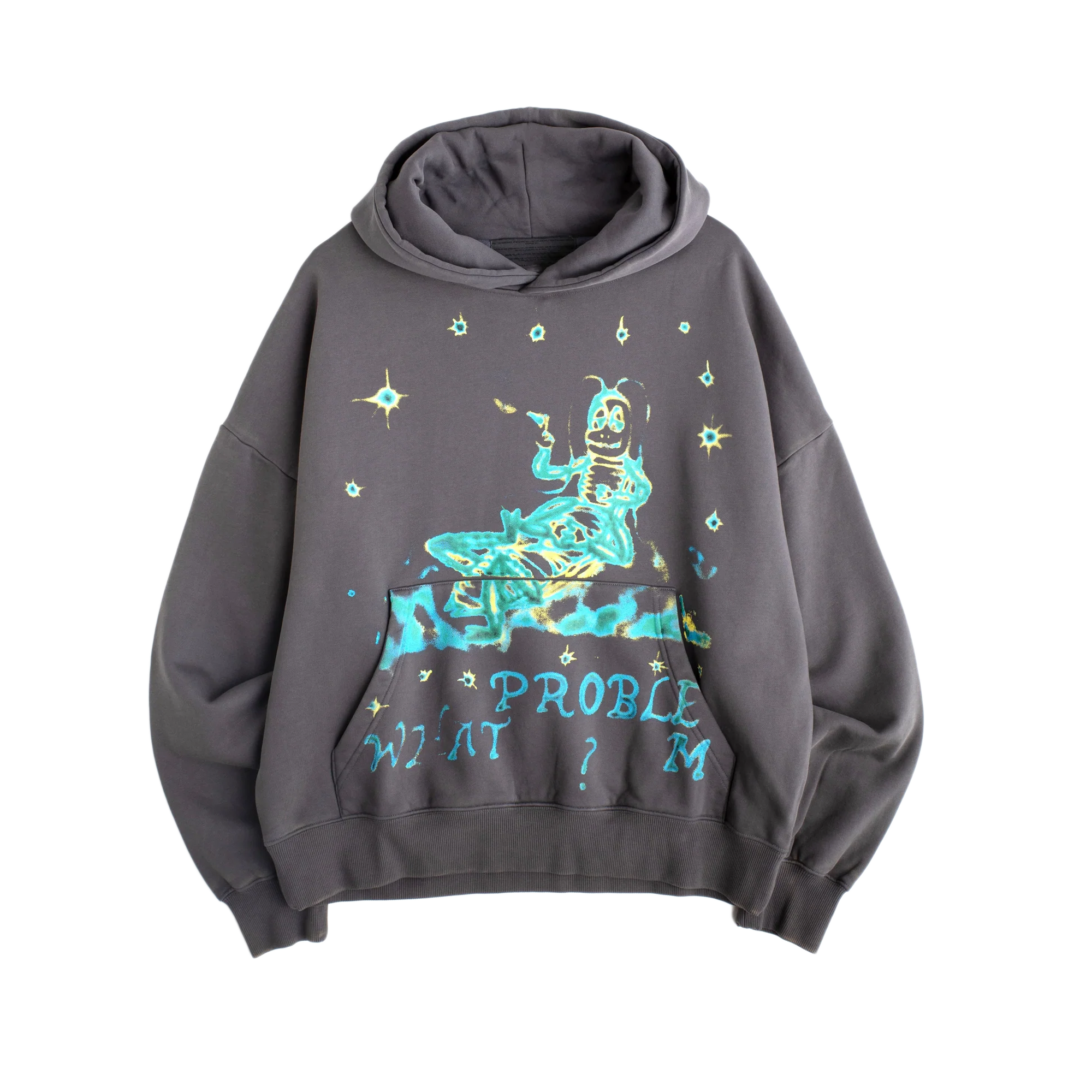 Jungles Jungles What Problem Vintage Hoodie Grey