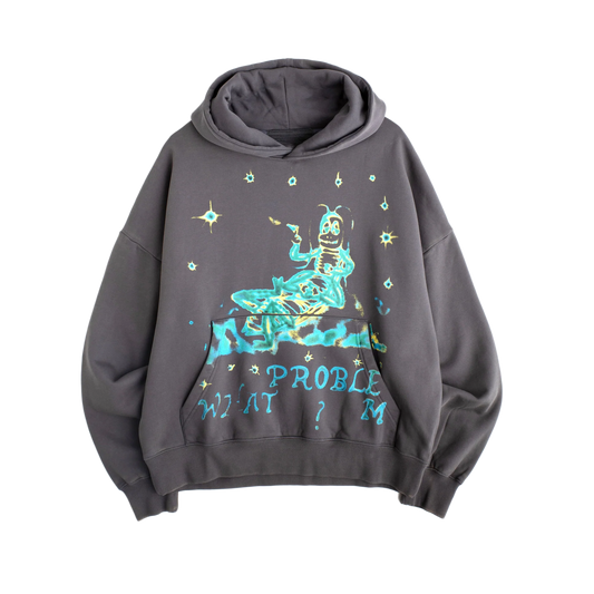 Jungles Jungles What Problem Vintage Hoodie Grey