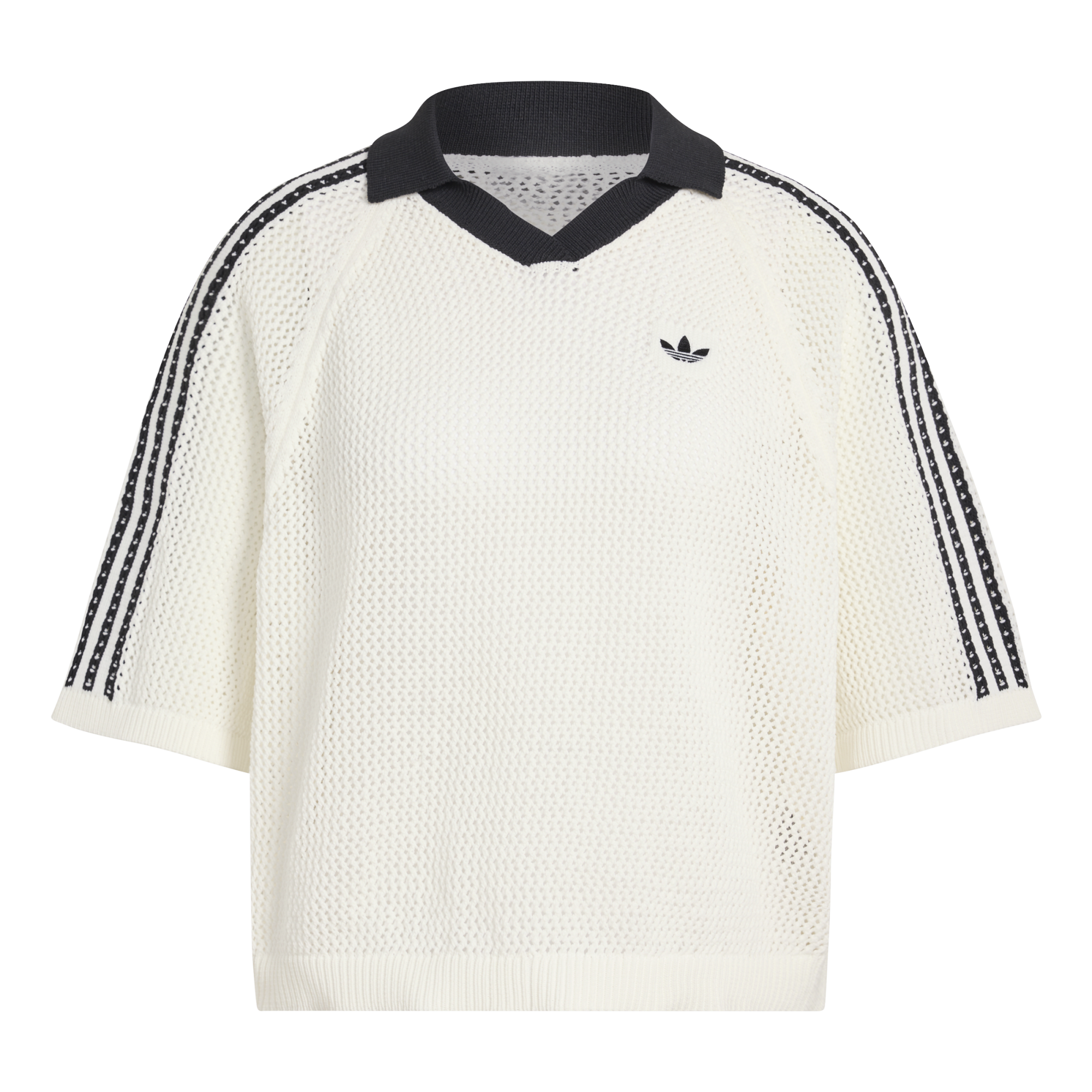 Adidas Women's Crochet Polo Owhite KC6490