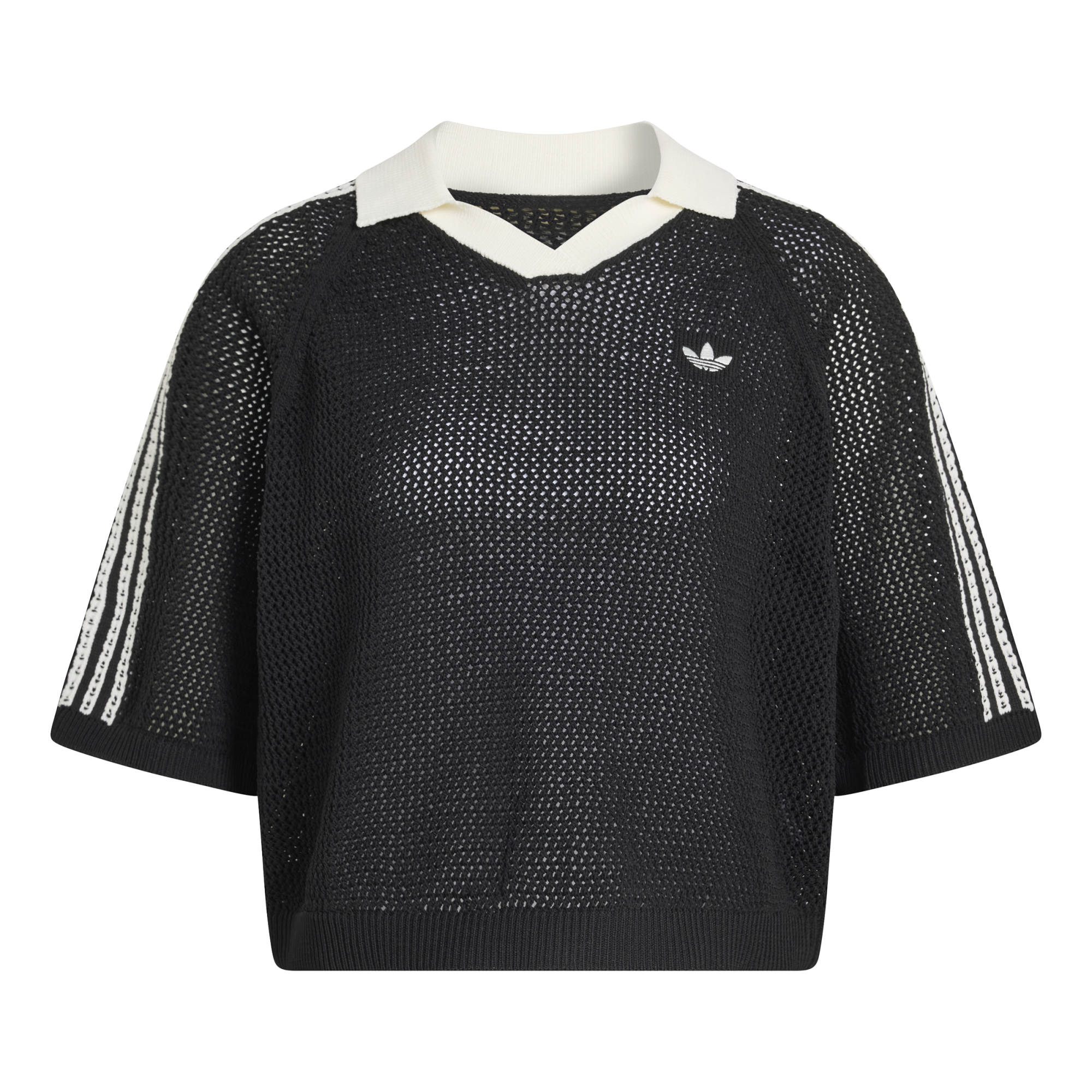 Adidas Women's Crochet Polo Black KC6491