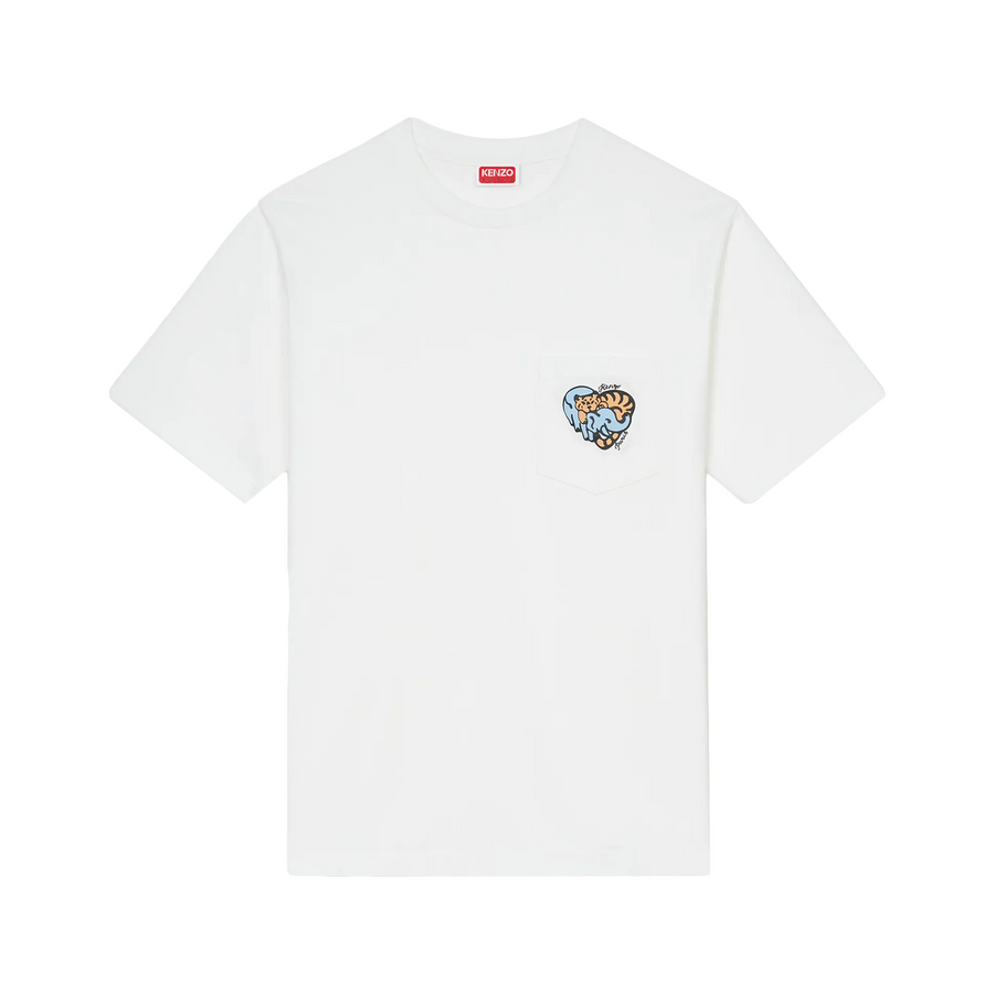 Kenzo CVD Classic Pocket T-Shirt Off White