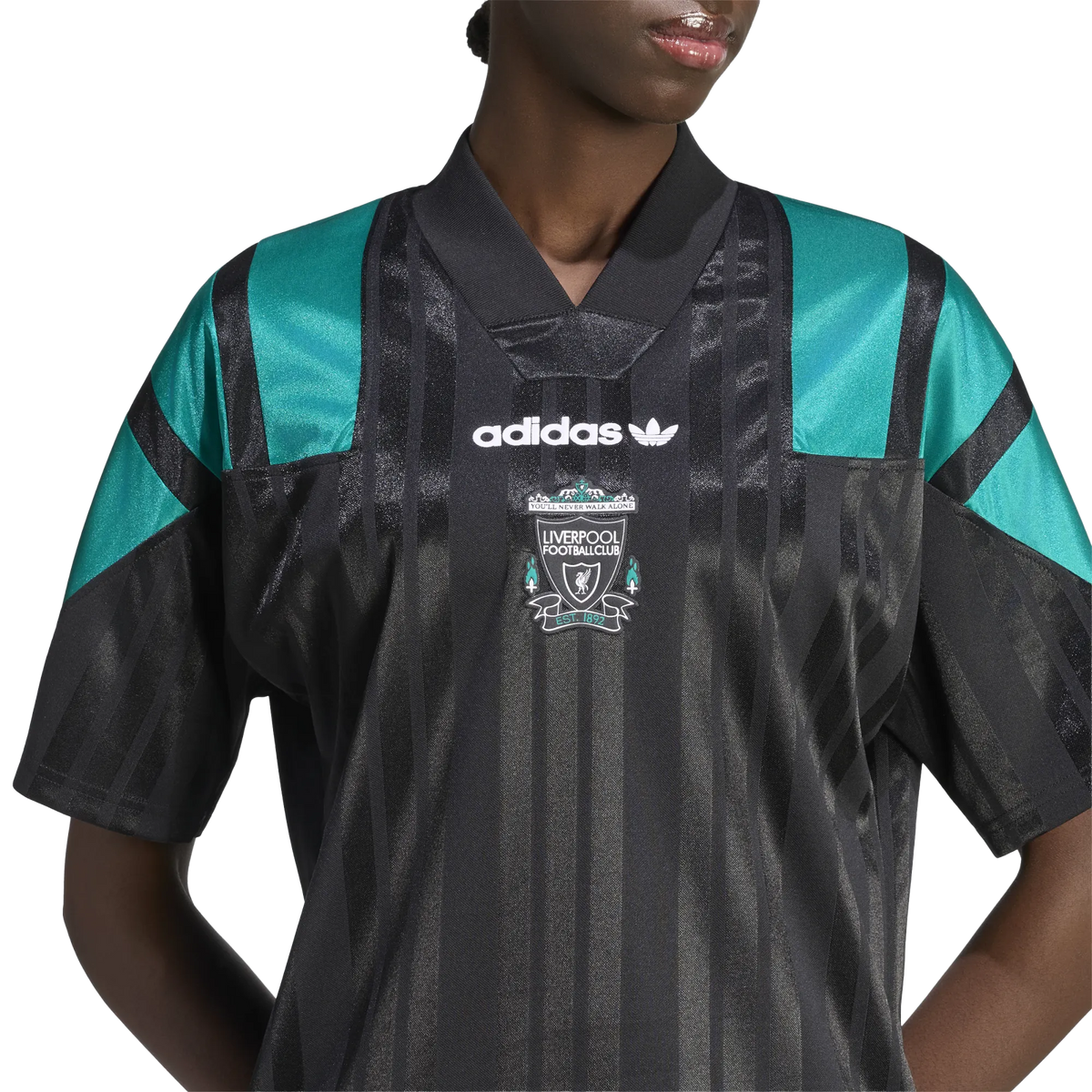 adidas Liverpool FC EQT Jersey Black/Eqtgrn KG2915