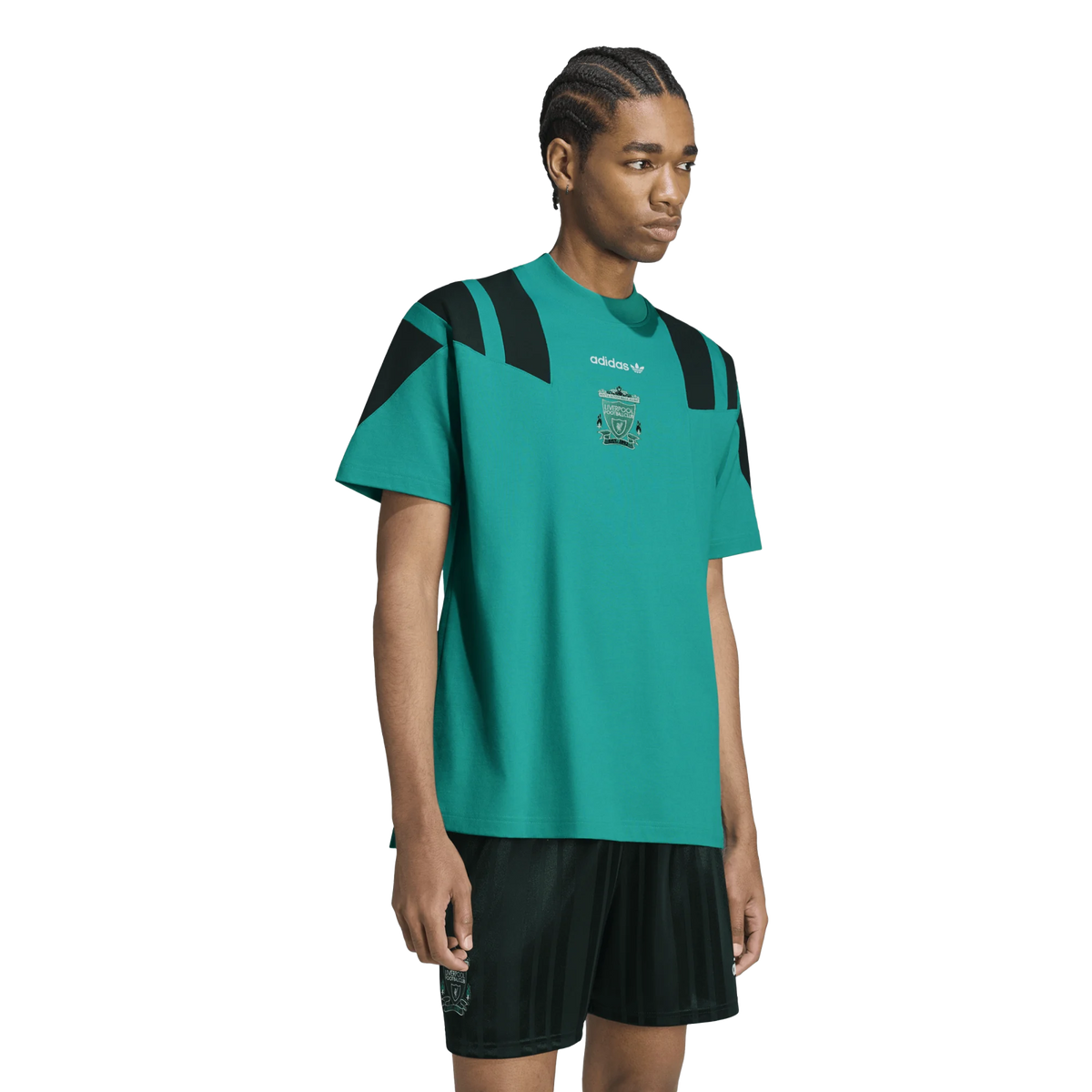 adidas Liverpool FC EQT T-Shirt Eqtgrn/Black KG2921