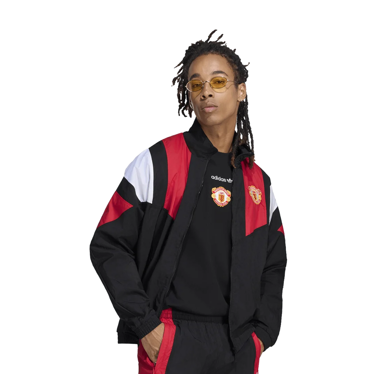 adidas Manchester United EQT Track Top Black KH4827