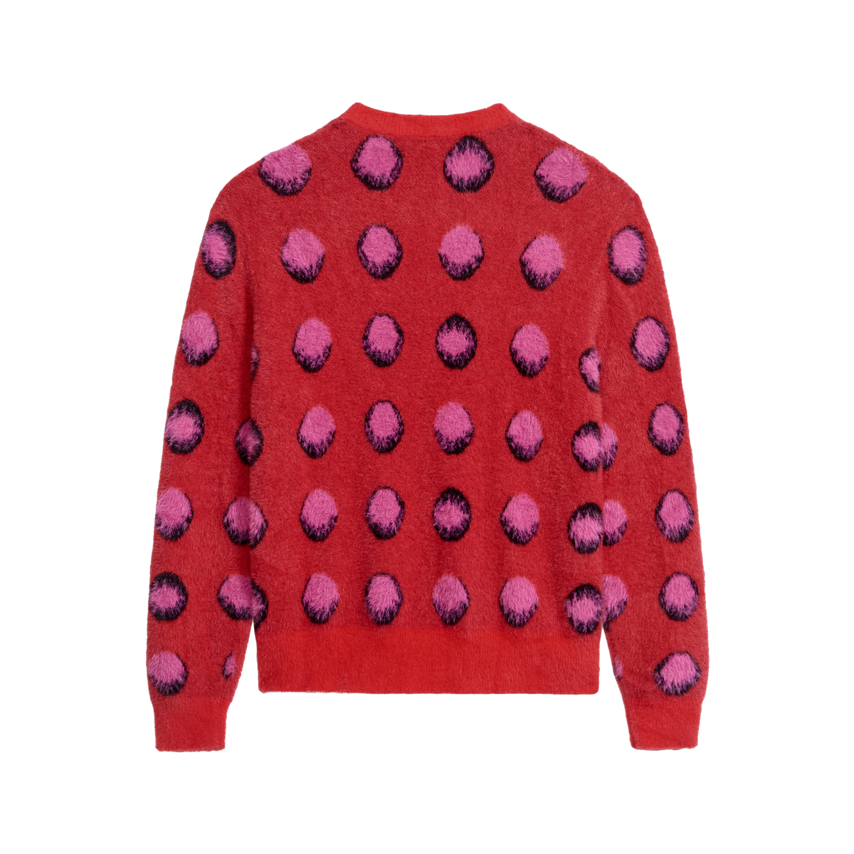 KidSuper Outside The Box Jaquard Sweater Red