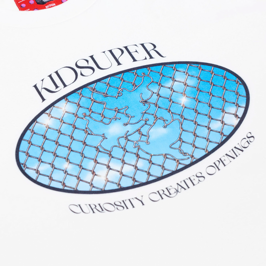 KidSuper Doves Fence T-Shirt White
