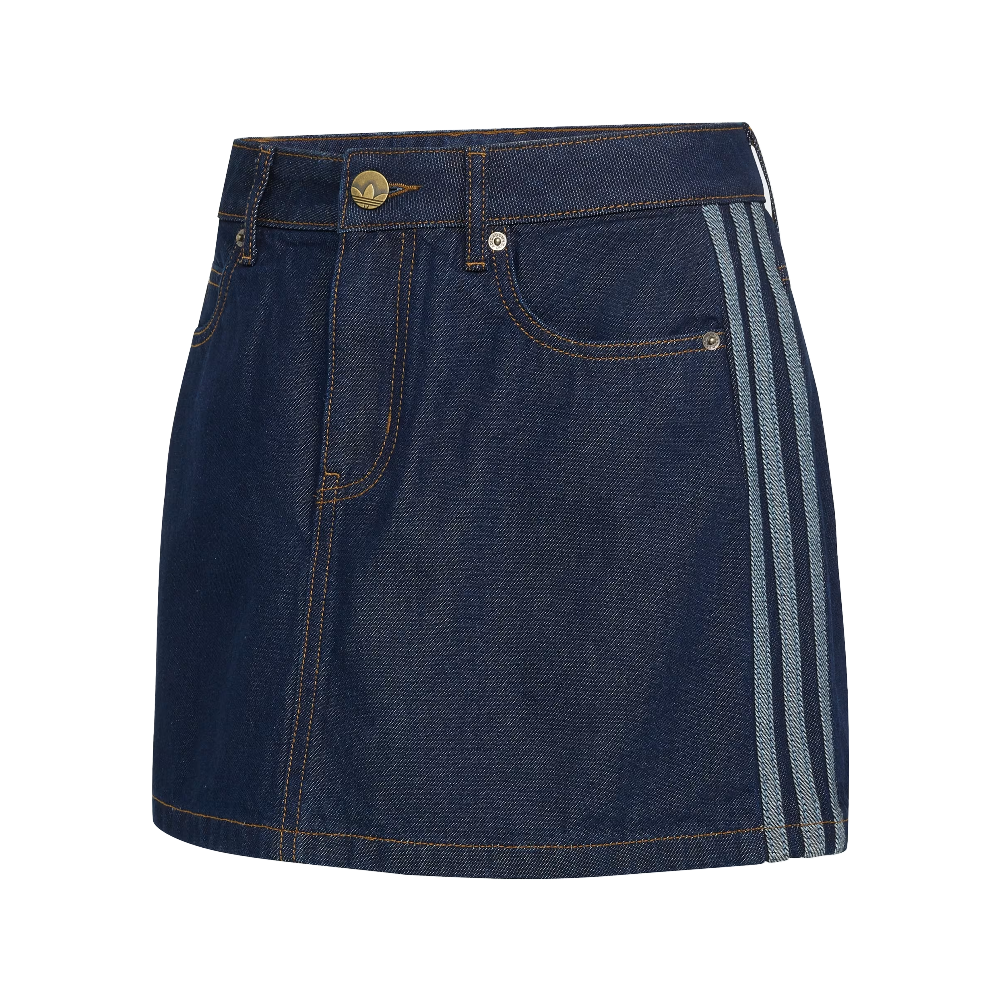 adidas Women's 3S Denim Skirt Inddnm KQ6486