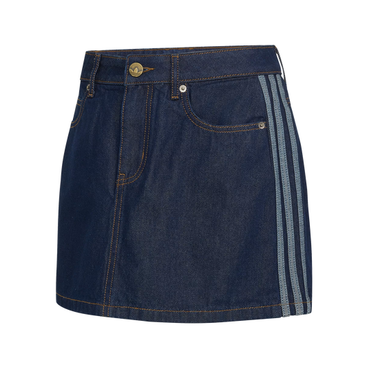 adidas Women's 3S Denim Skirt Inddnm KQ6486