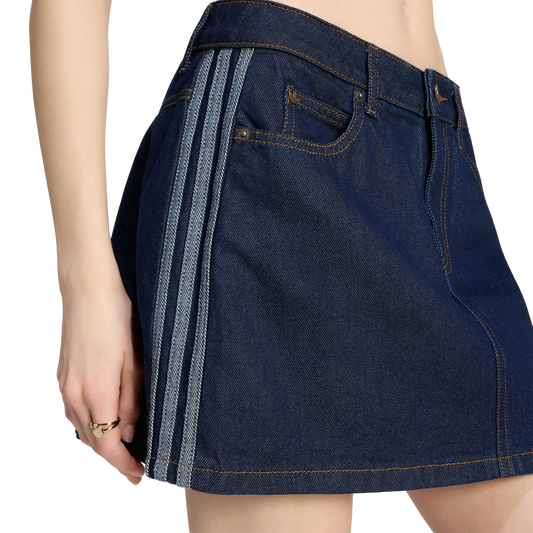 adidas Women's 3S Denim Skirt Inddnm KQ6486