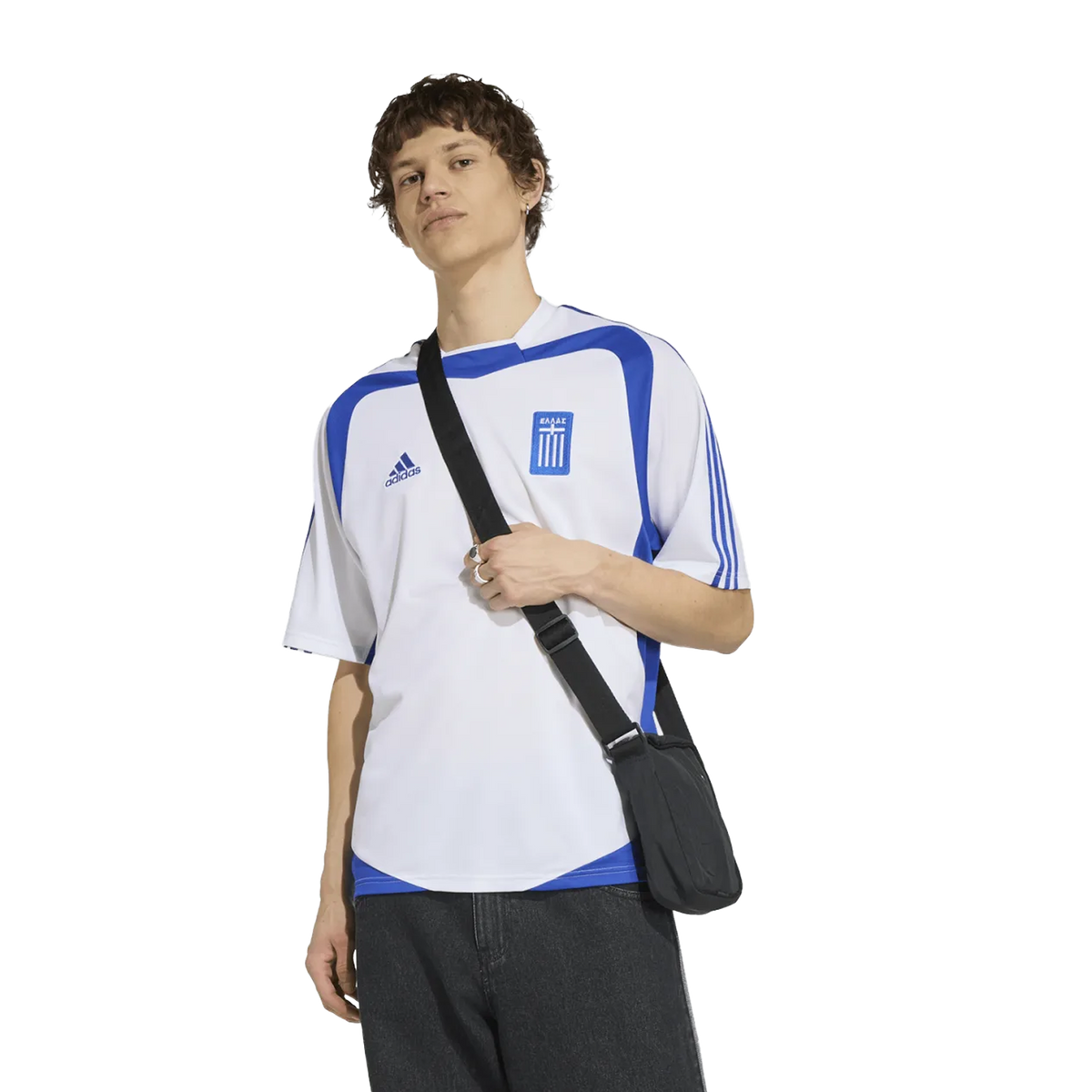 adidas Greece EPO Away Jersey 2004 White KQ9495
