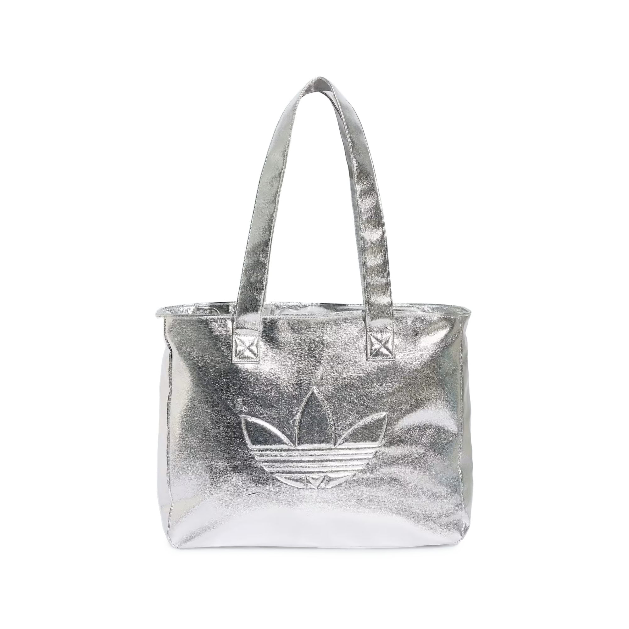 adidas Shopper Tote Metallic Silver KR1566