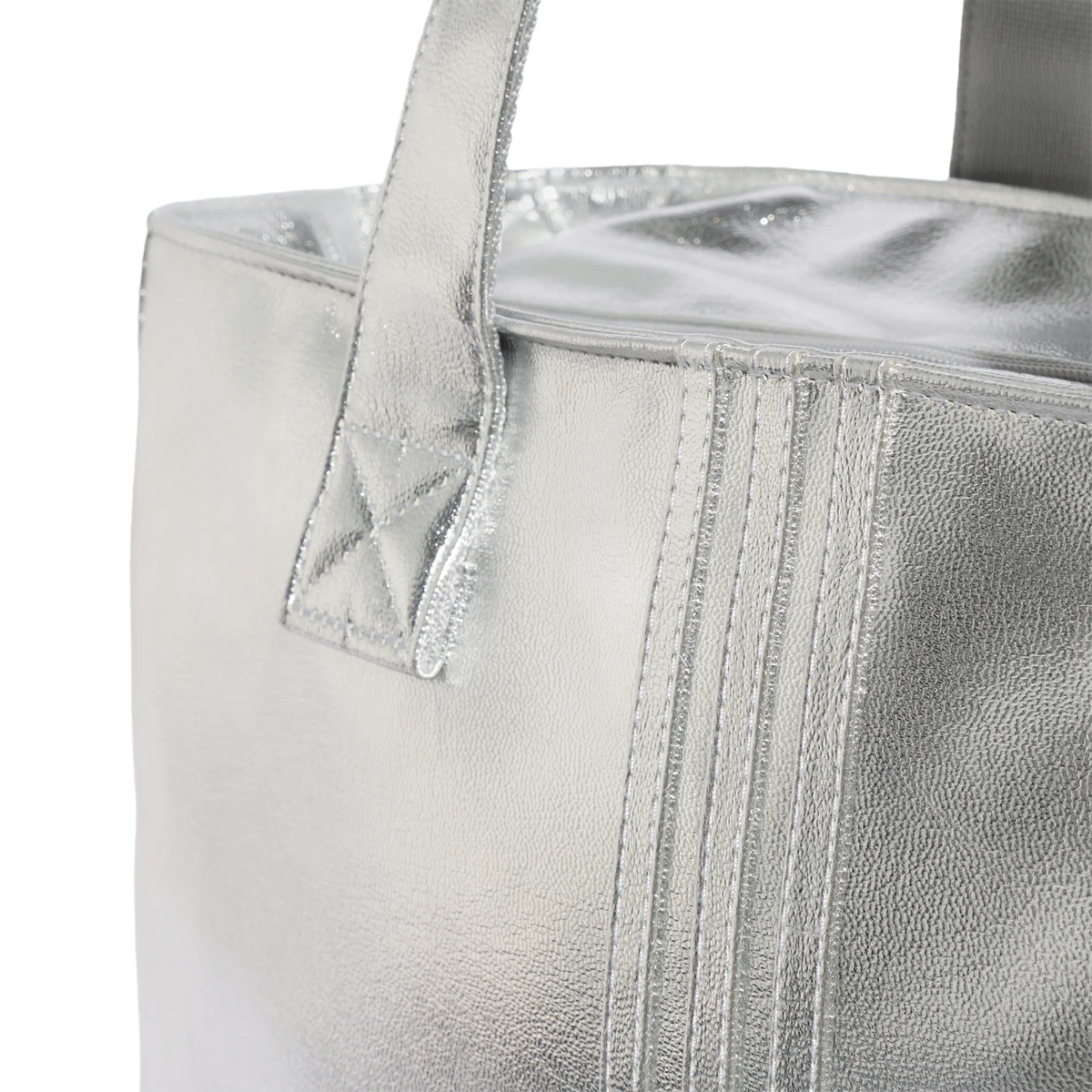 adidas Shopper Tote Metallic Silver KR1566
