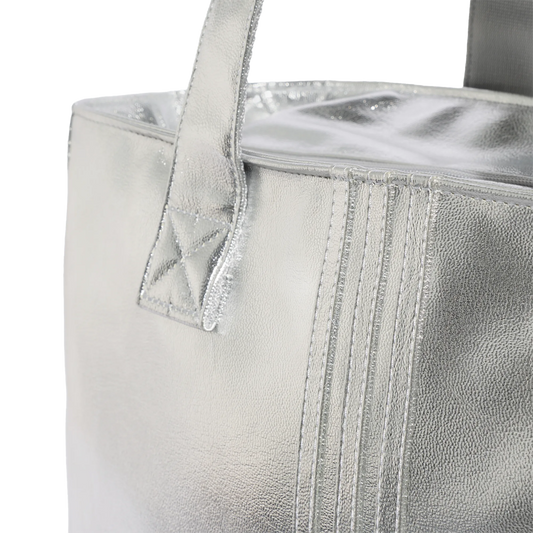 adidas Shopper Tote Metallic Silver KR1566