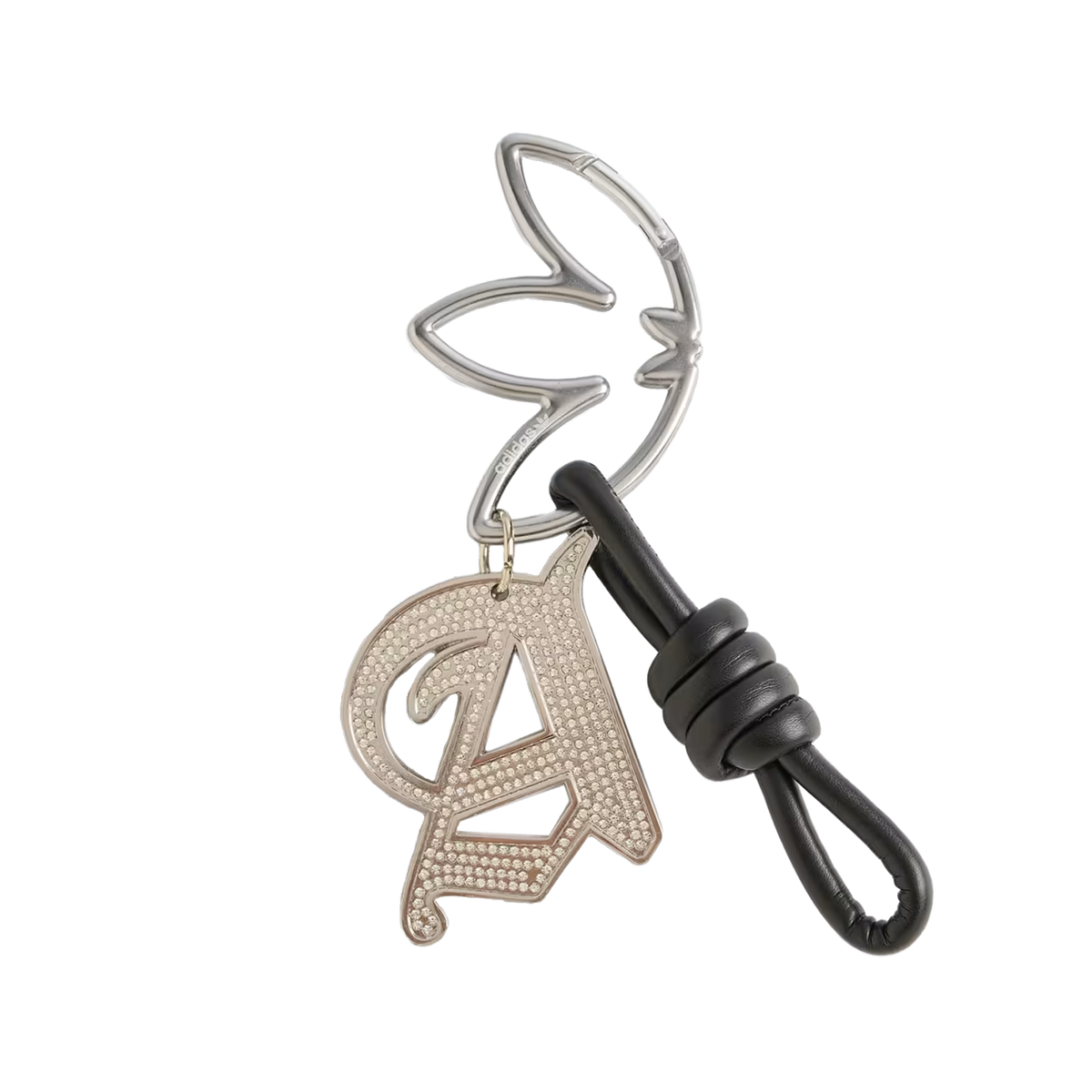 adidas Keyring Rhinestone Silver Metallic KR9237