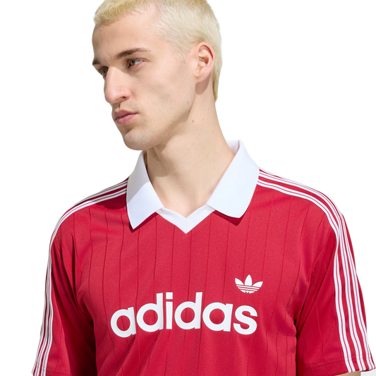 adidas Pinstripe Jersey Tmvire/White KS7455