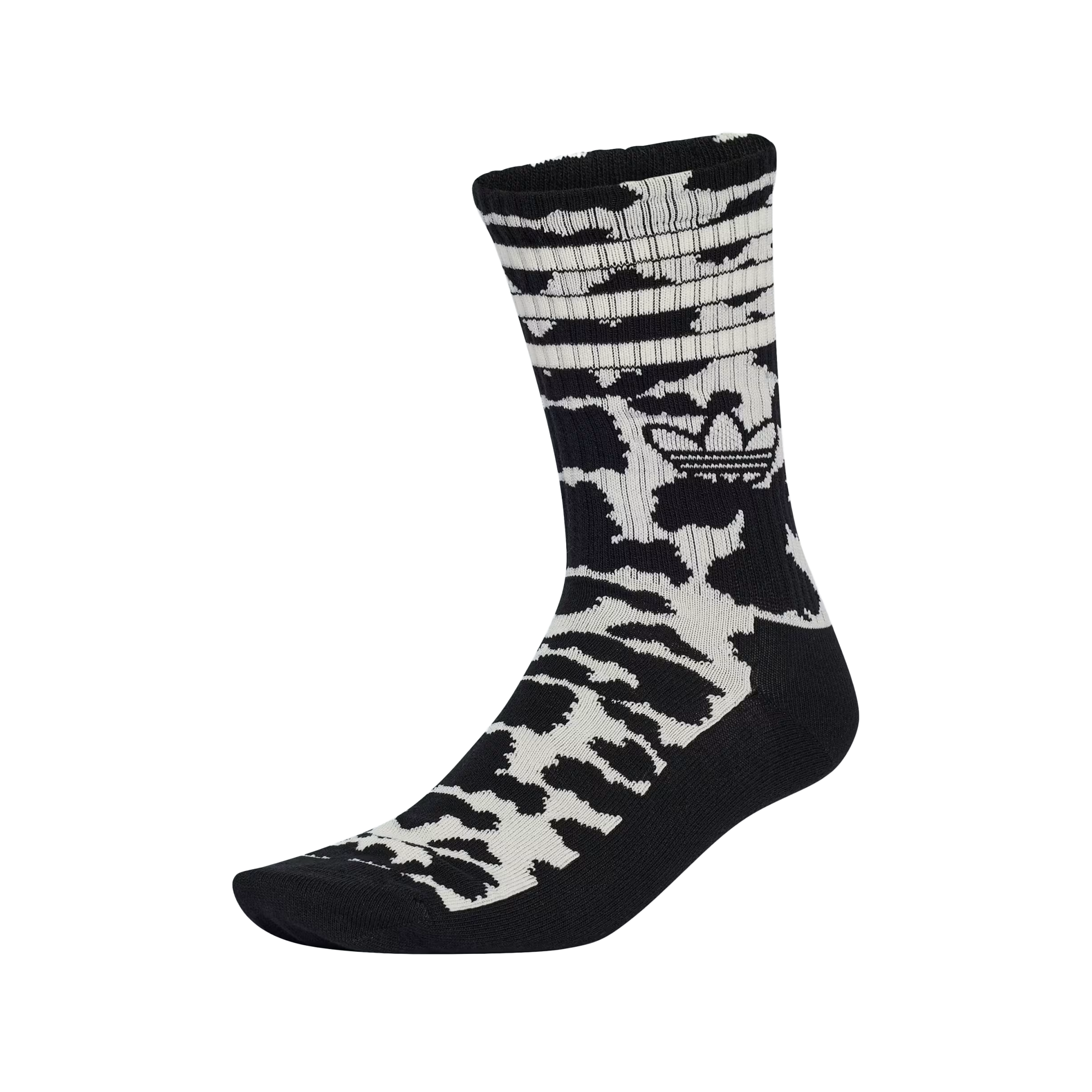 adidas Animal Crew Socks 2-Pack Owhite/Black KS9437