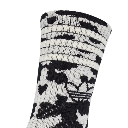 adidas Animal Crew Socks 2-Pack Owhite/Black KS9437