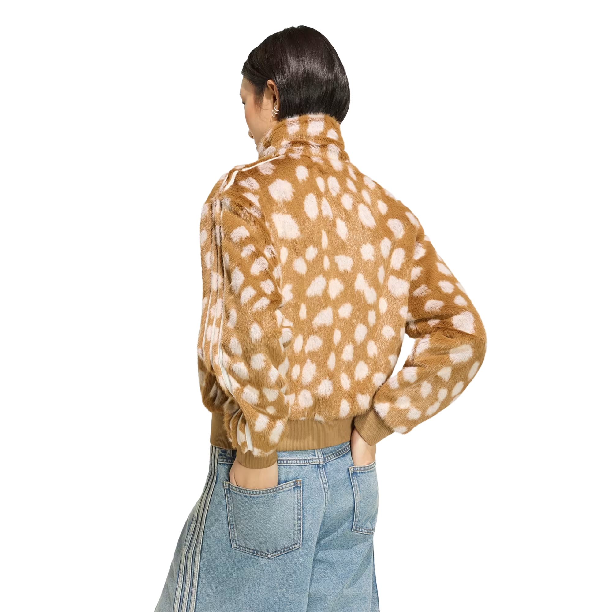 adidas Women's Animal Print Firebird Jacket KT2142