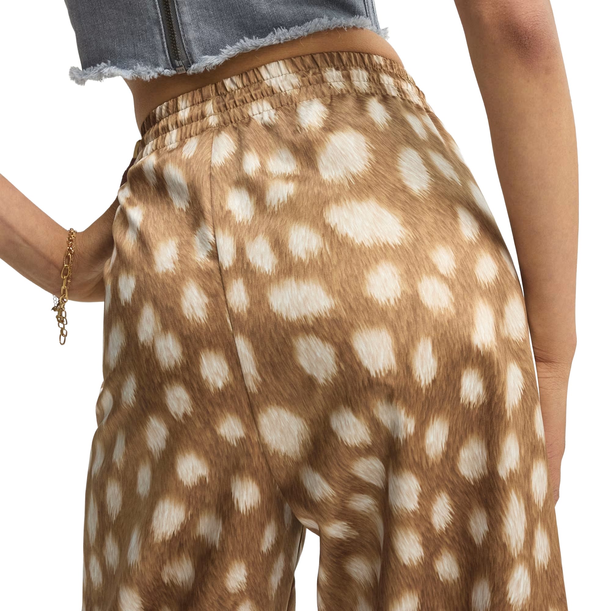 adidas Women's Animal Print Firebird Track Pant KT2144