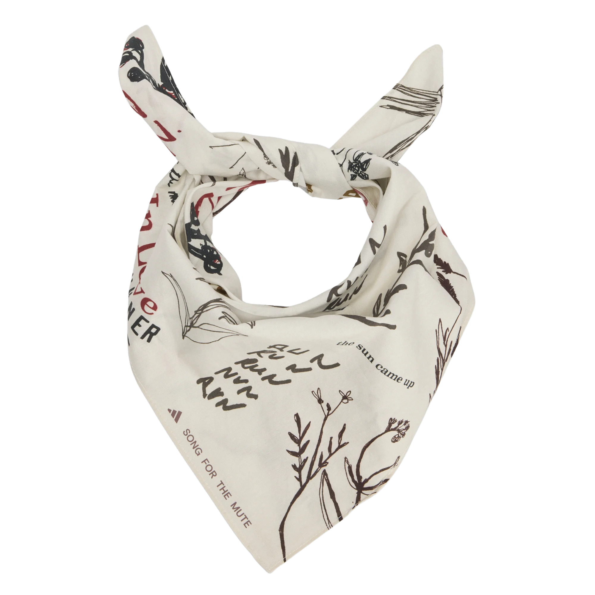 adidas x Song For The Mute Bandana Crewht/Mysred/Black/Auco KY2189