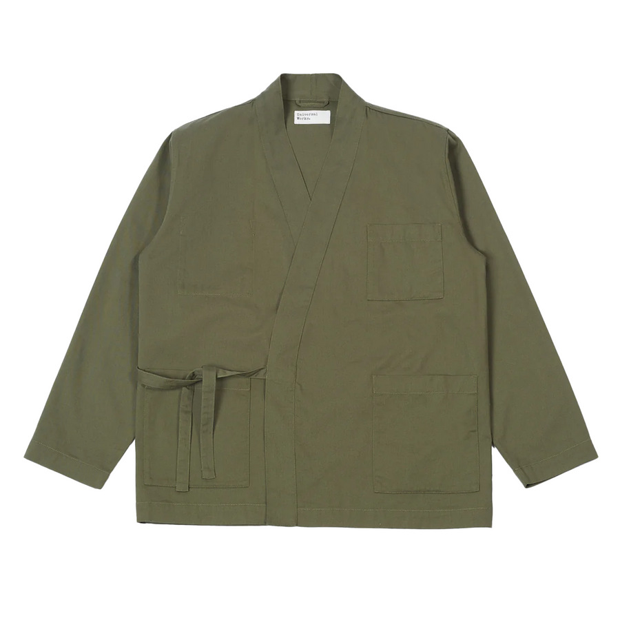 Universal Works Kyoto Work Jacket Light Olive