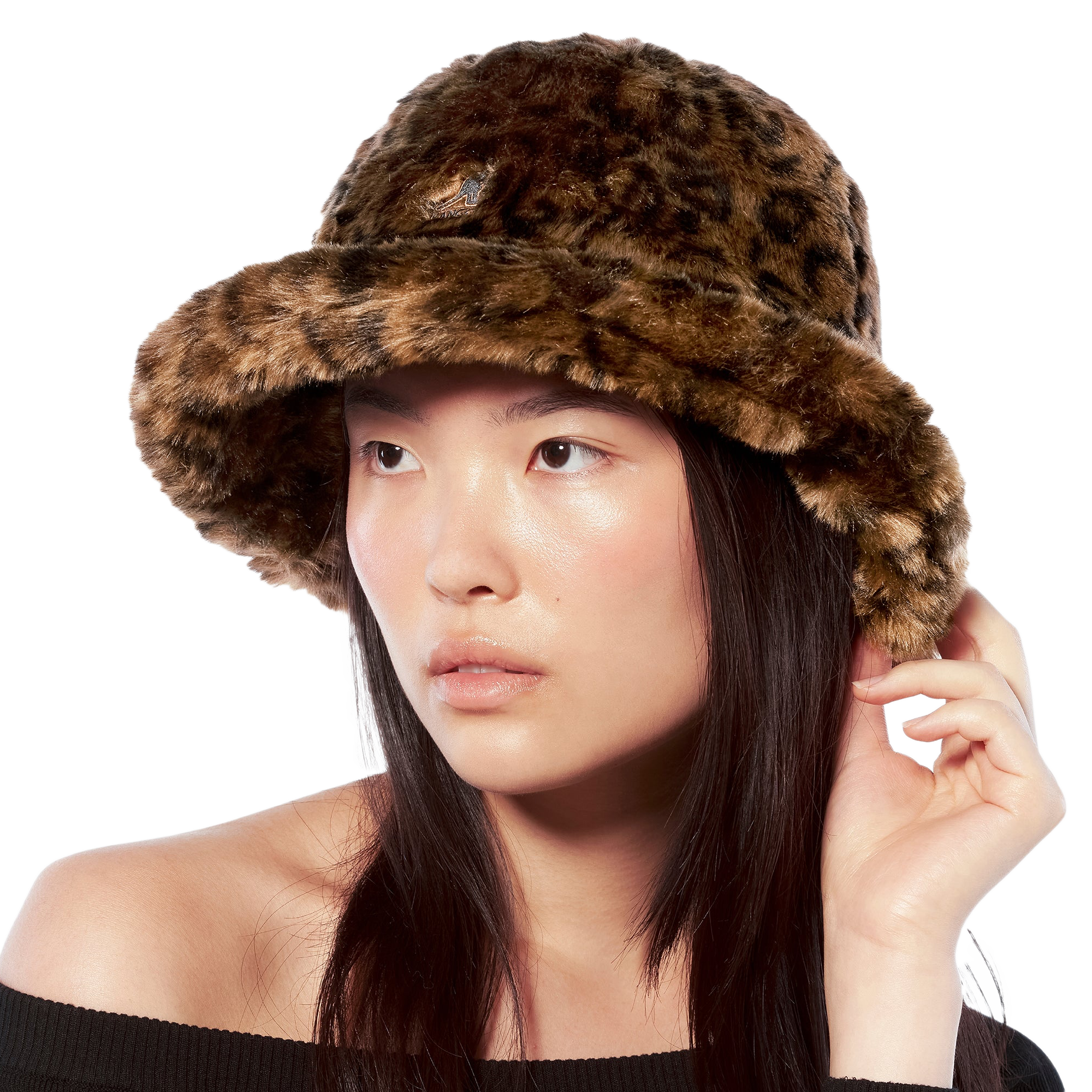 Kangol Faux Fur Casual Leopard K4190ST