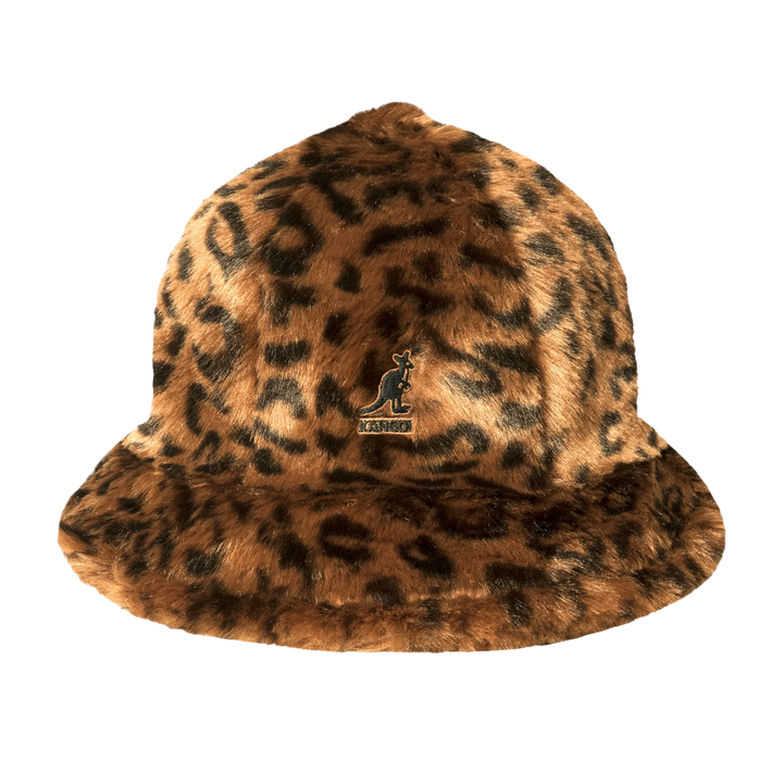 Kangol Faux Fur Casual Leopard