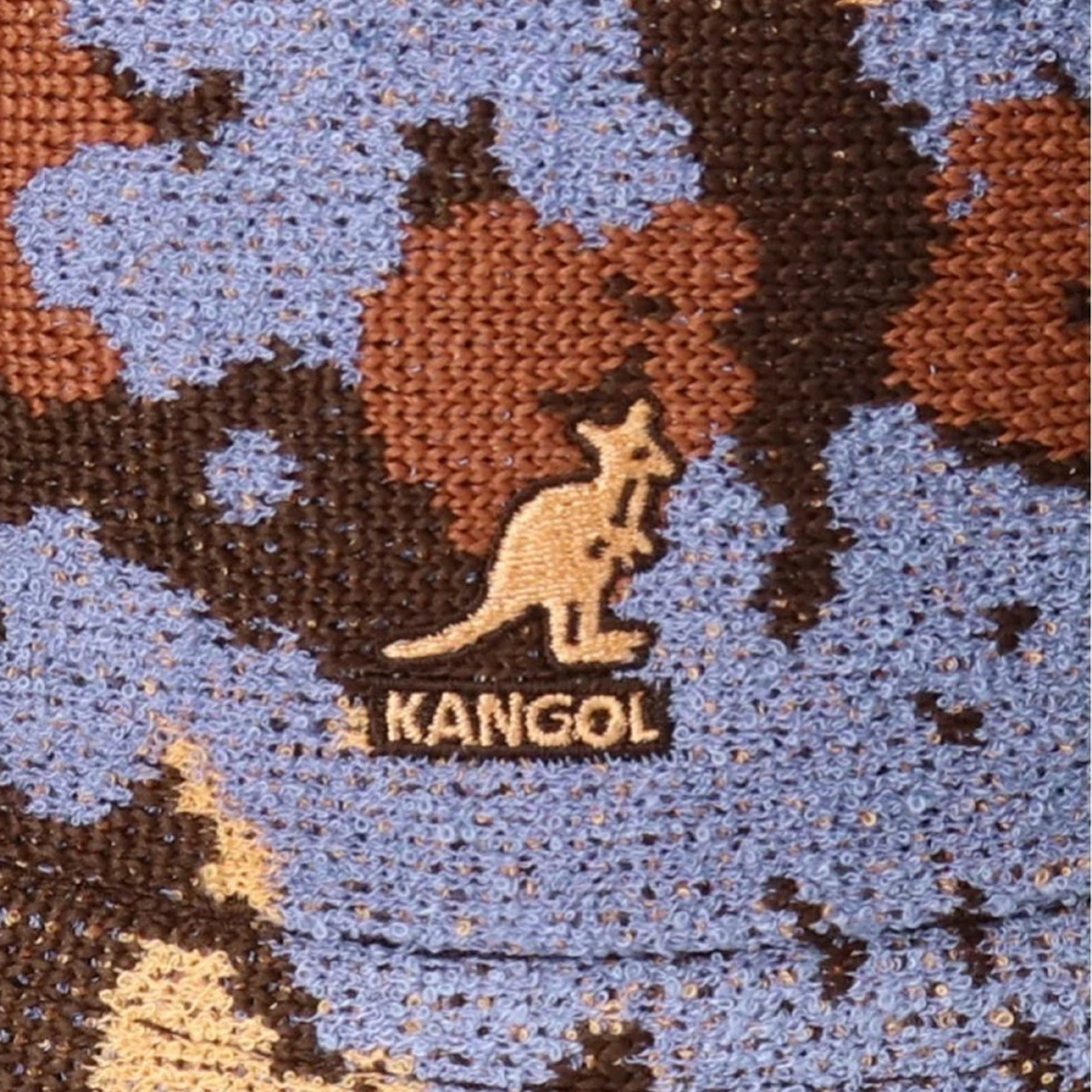 Kangol Nature Camo Casual Brown