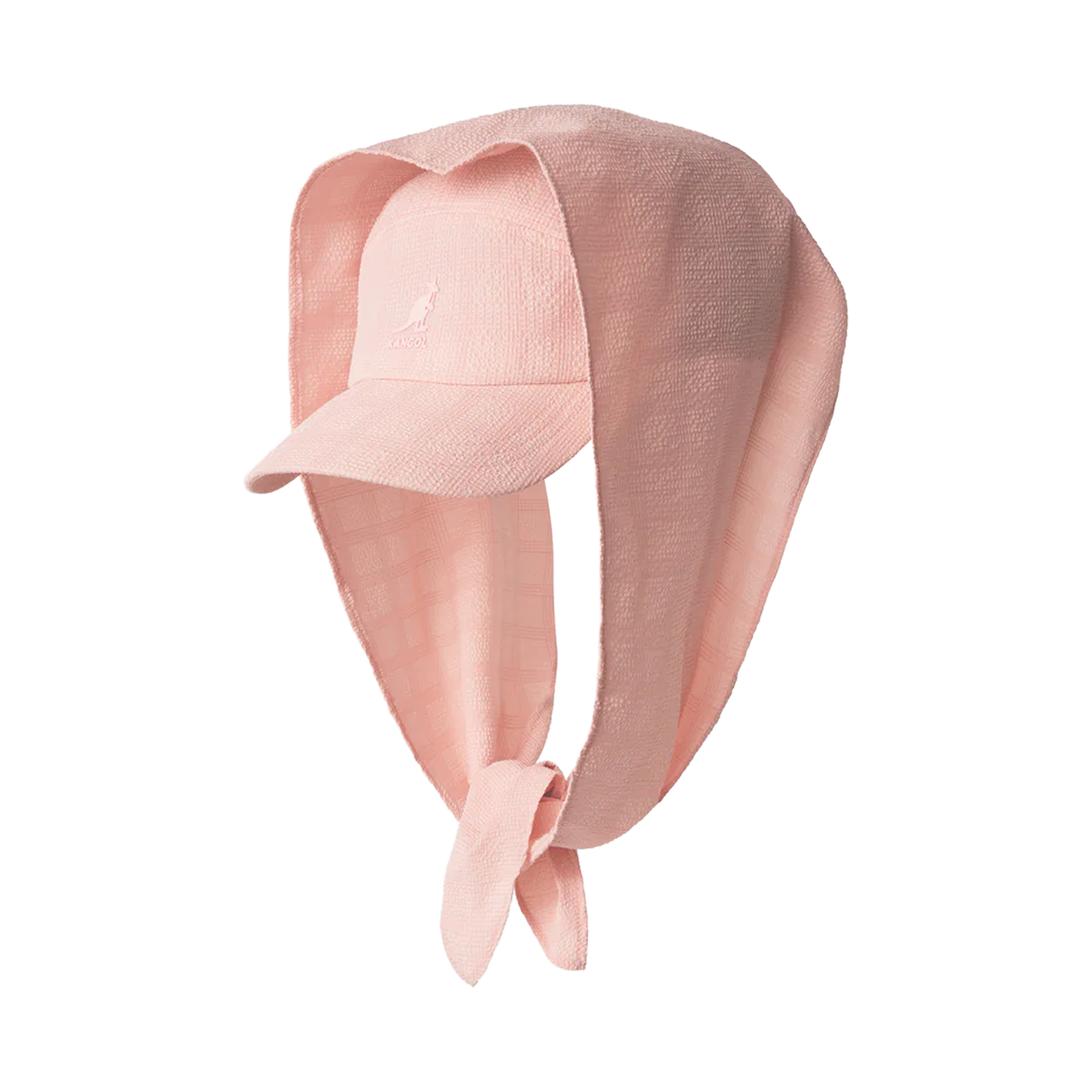 Kangol Seersucker Drape 5-Panel Pink