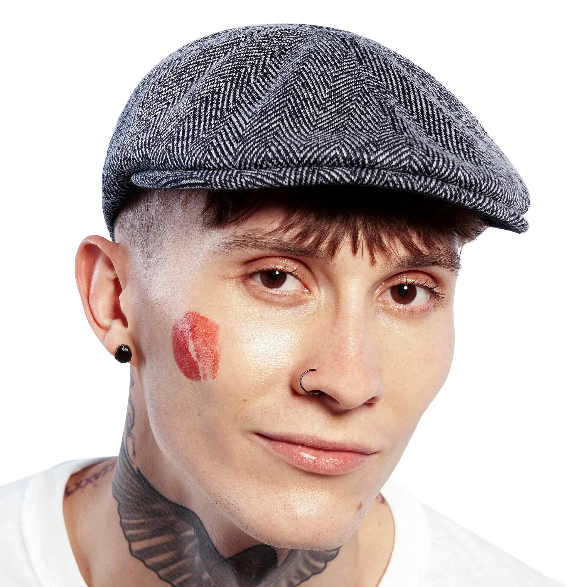 Kangol Pattern Flexfit Cap Marled Navy K4269HT