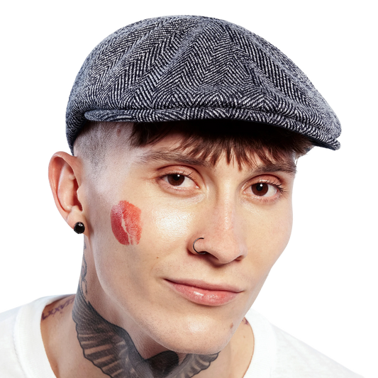 Kangol Pattern Flexfit Cap Marled Navy K4269HT