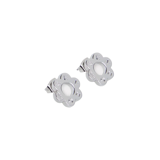 Kenzo Boke Flower Earring Silver FF68BI410M04.AG