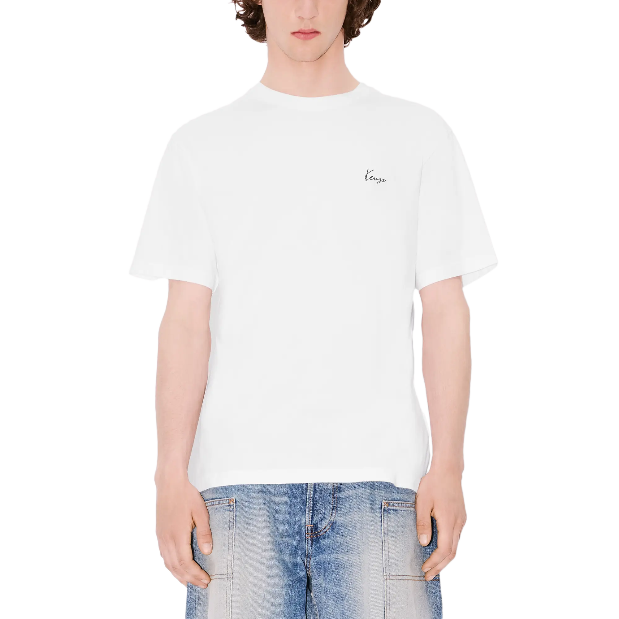 Kenzo GOTS Archive Bouquet Classic T-Shirt Off White FF65TS2604SG.02