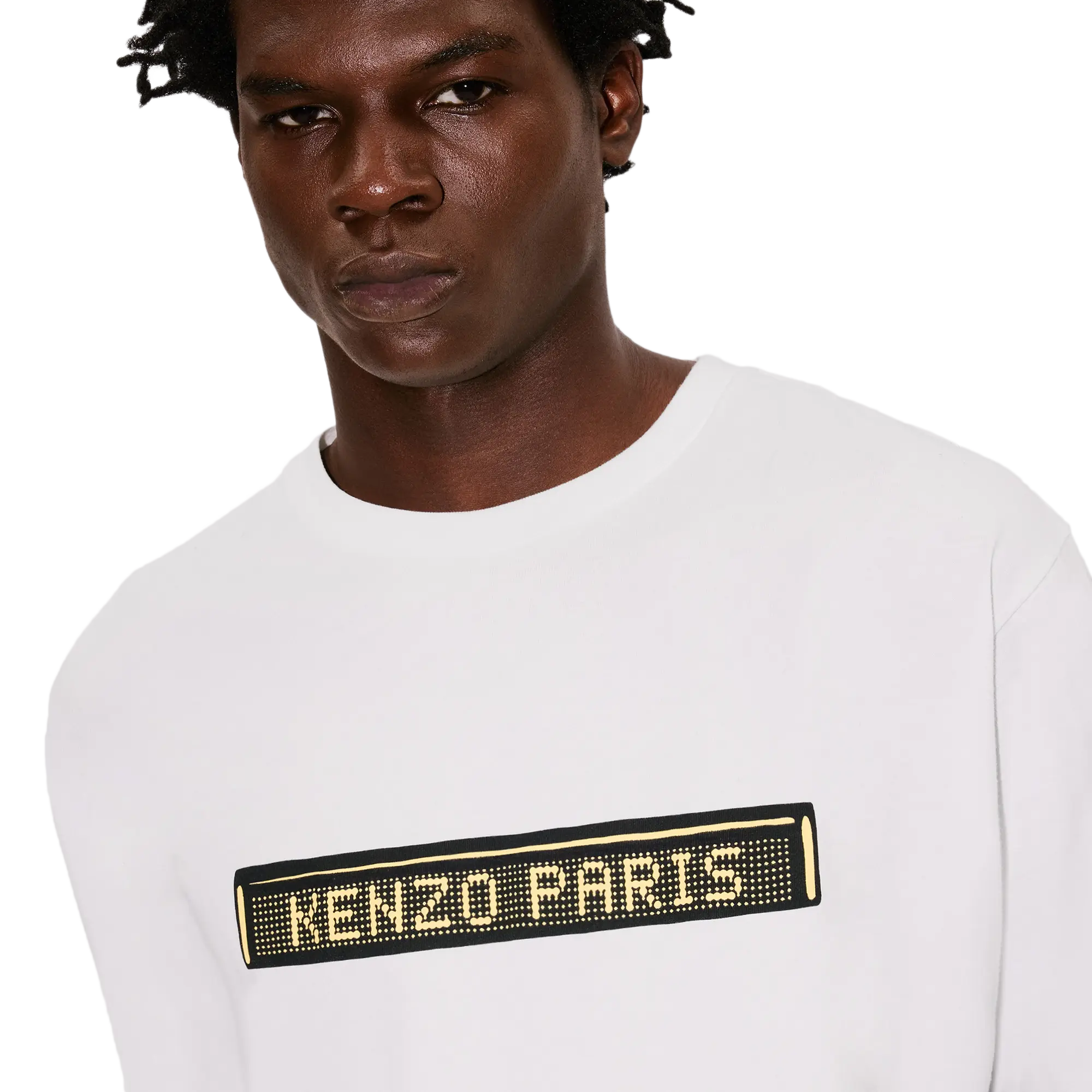 Kenzo GOTS City Oversize T-Shirt Off White FF65TS4524SG.02