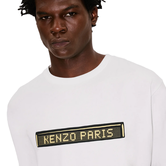 Kenzo GOTS City Oversize T-Shirt Off White FF65TS4524SG.02