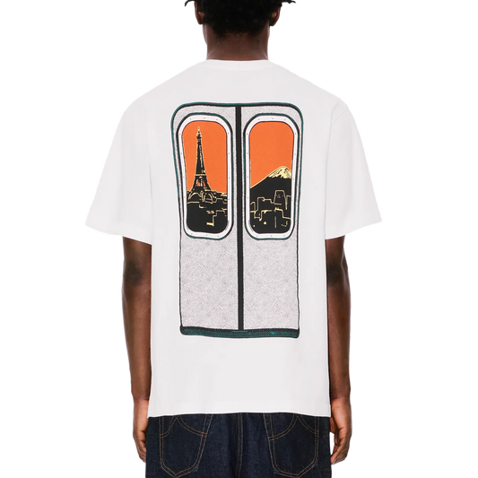 Kenzo GOTS City Oversize T-Shirt Off White FF65TS4524SG.02