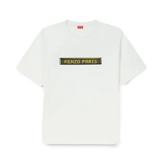 Kenzo GOTS City Oversize T-Shirt Off White FF65TS4524SG.02