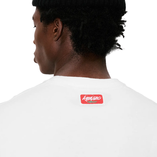 Kenzo GOTS Futura Classic T-Shirt Off White FF65TS2524SG.02