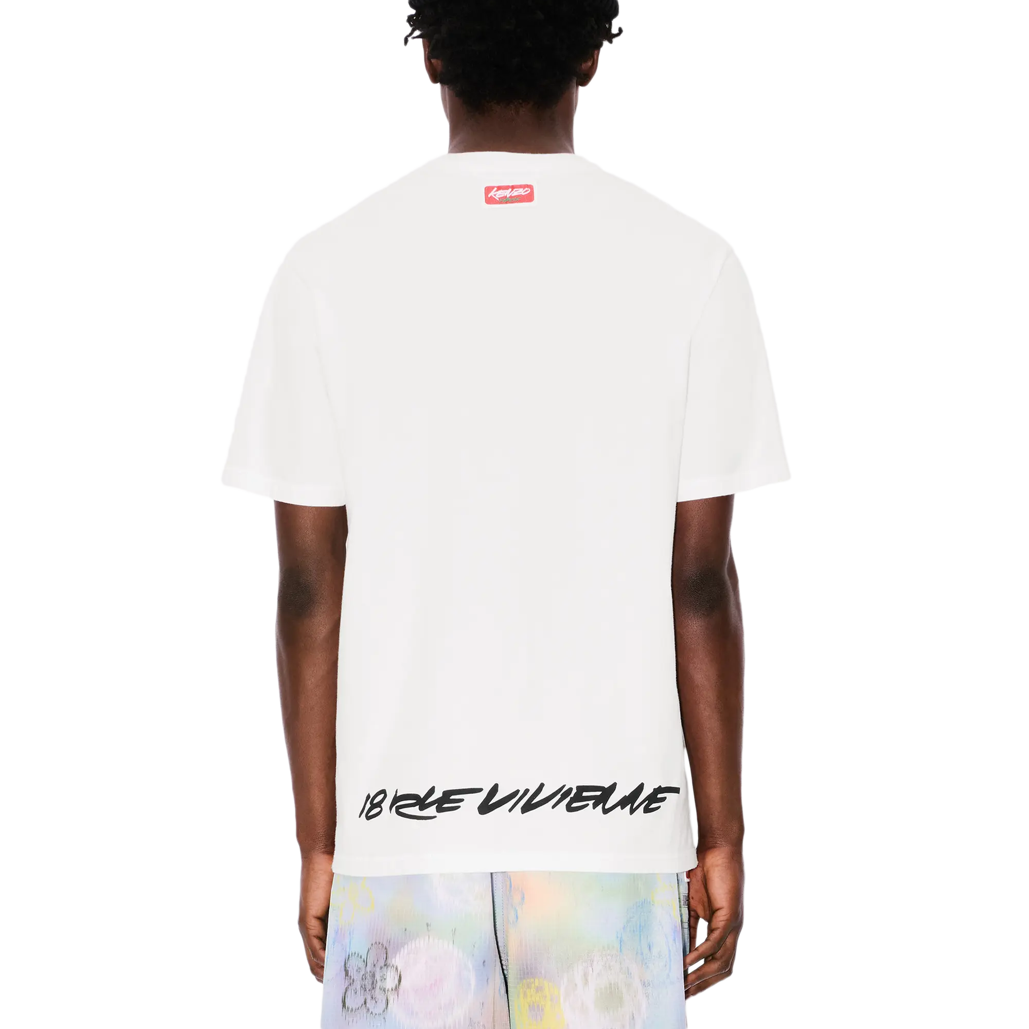 Kenzo GOTS Futura Classic T-Shirt Off White FF65TS2524SG.02
