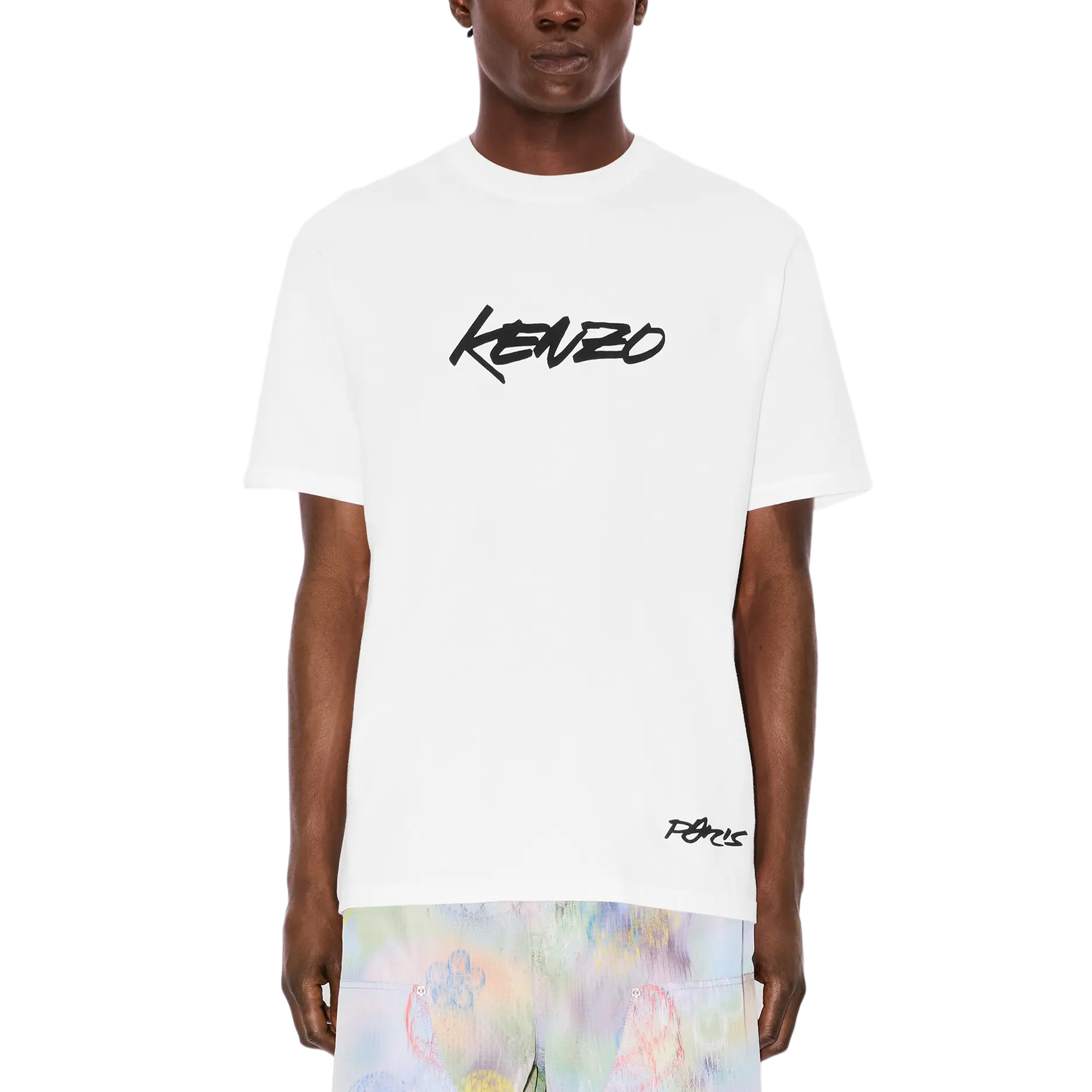 Kenzo GOTS Futura Classic T-Shirt Off White FF65TS2524SG.02