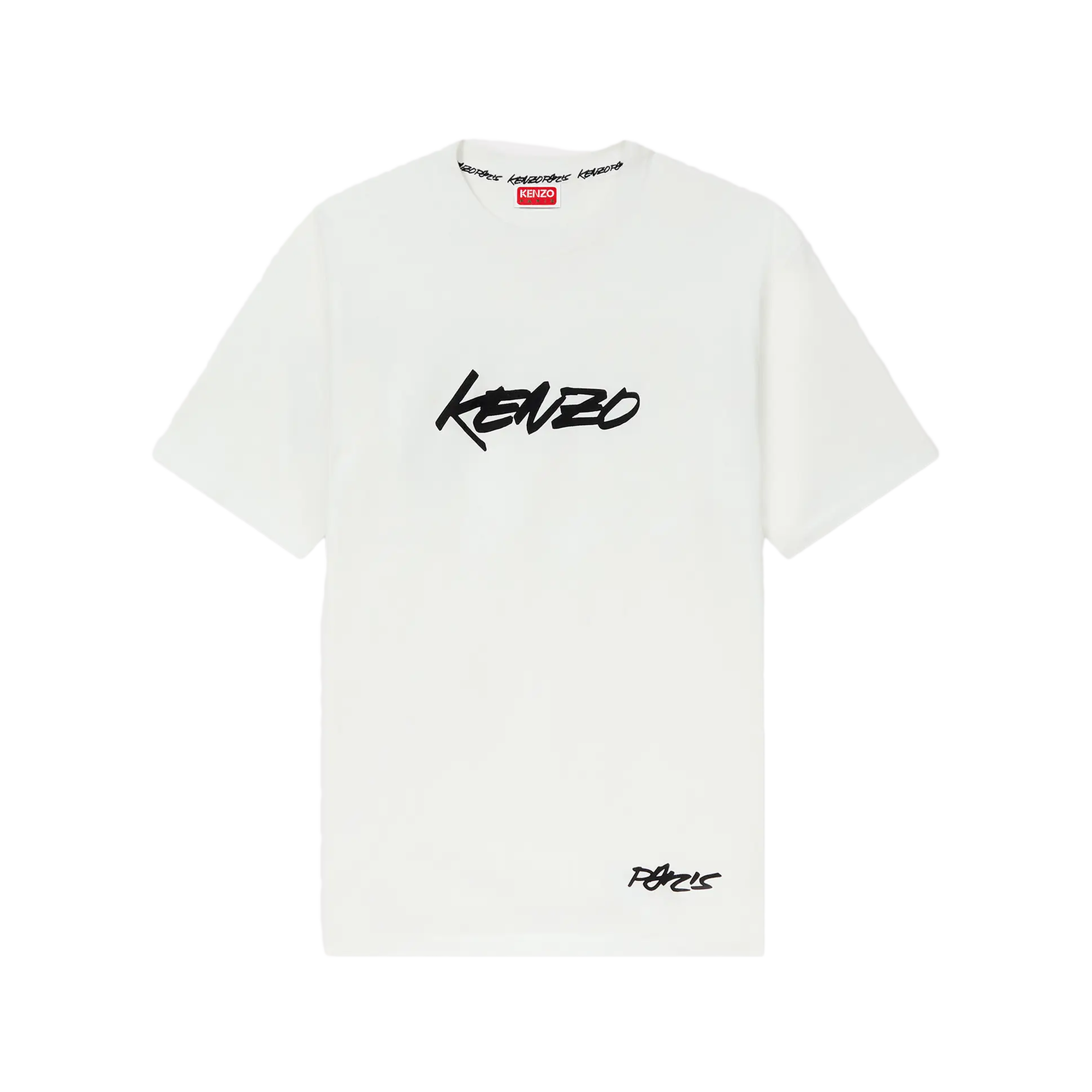 Kenzo GOTS Futura Classic T-Shirt Off White FF65TS2524SG.02