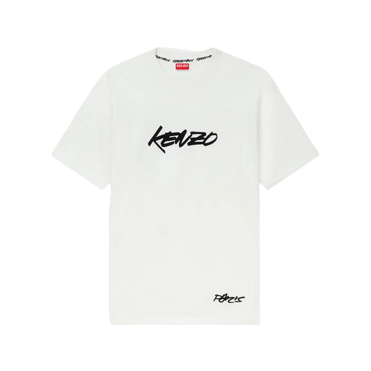 Kenzo GOTS Futura Classic T-Shirt Off White FF65TS2524SG.02