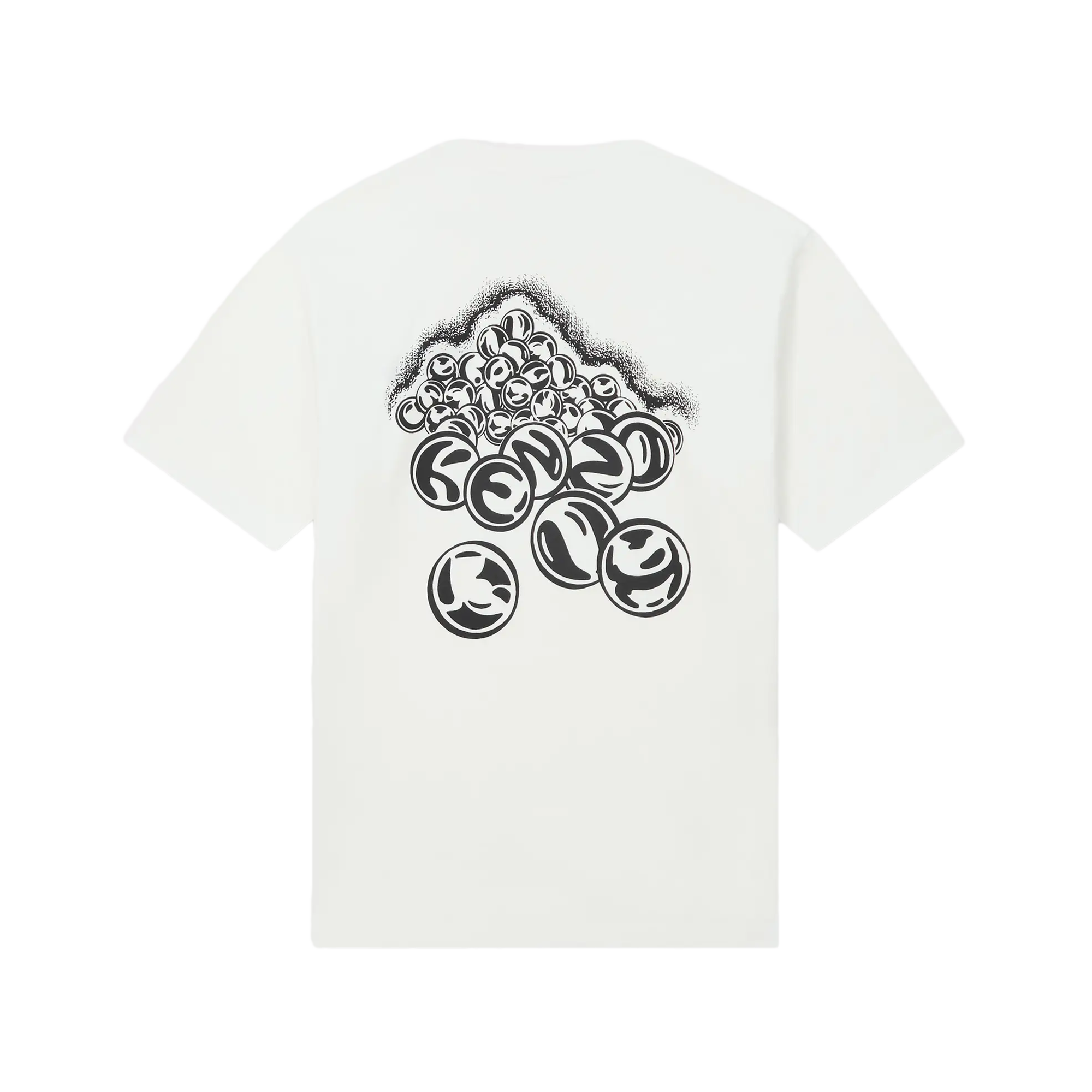 Kenzo GOTS Pachinko Classic T-Shirt Off White FF65TS2624SG.02