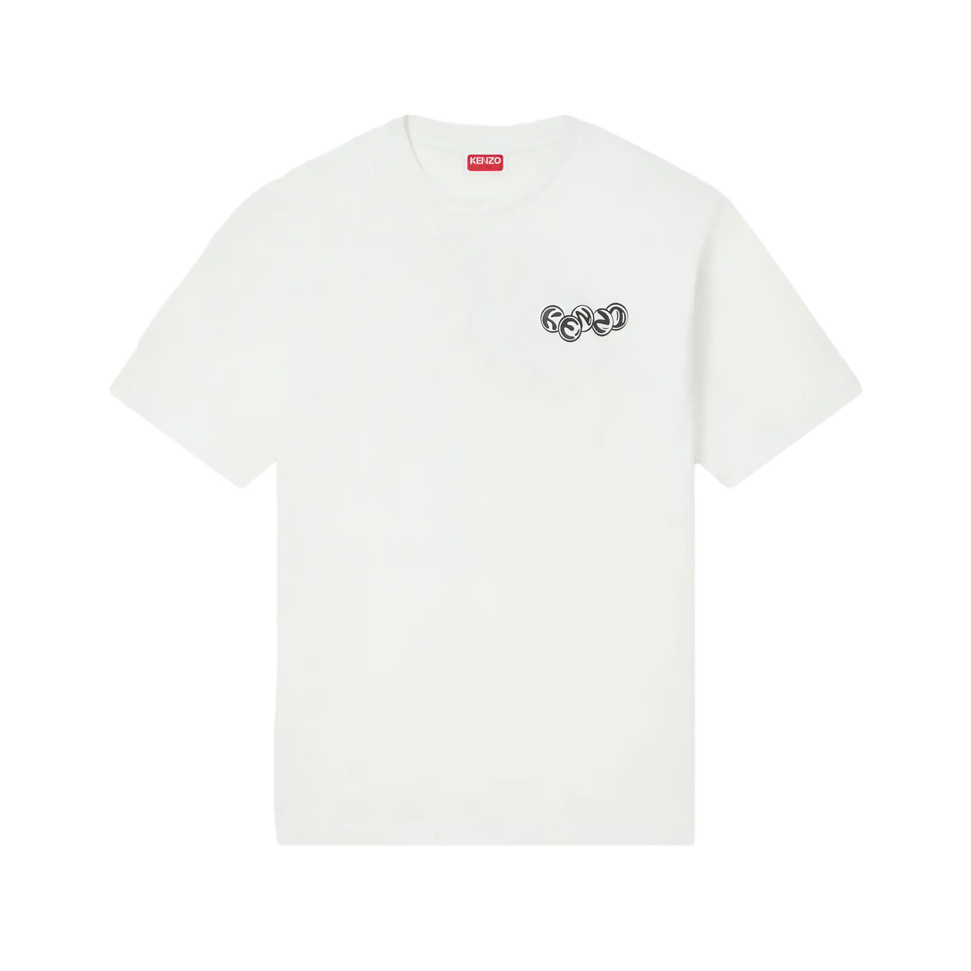Kenzo GOTS Pachinko Classic T-Shirt Off White FF65TS2624SG.02