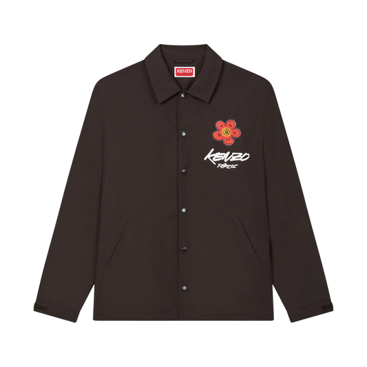 Kenzo Kenzo Futura Light Coach Jacket Chocolate FF65BL0619NT.91